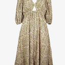Kinney Pleated Boho Maxi Dress Size M by SwapUp-Online Second Hand Store-Online Thrift Store