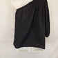 Kinney Shirred One Shoulder Stretch Top Size XS by SwapUp-Online Second Hand Store-Online Thrift Store