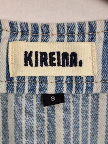 Kireina Structured Denim Stripe Dress Size S by SwapUp-Online Second Hand Store-Online Thrift Store