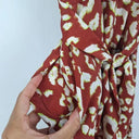 Kitri Cinnamon Cheetah Wrap Around Jumpsuit Size 6 by SwapUp-Online Second Hand Store-Online Thrift Store