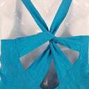 Kookai Aqua Twist Slip Mini Dress Size 6 by SwapUp-Online Second Hand Store-Online Thrift Store