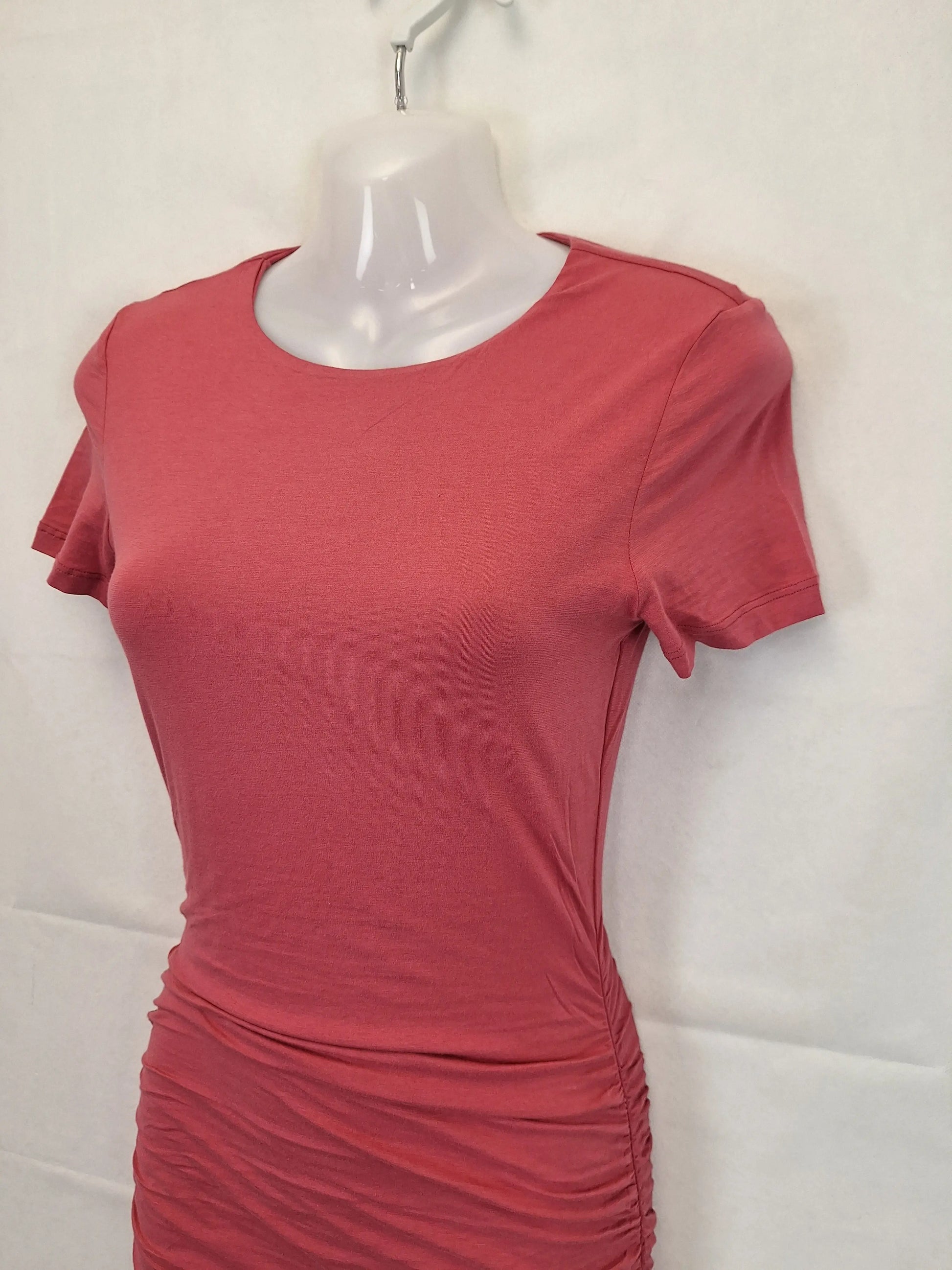 Kookai Berry Basic T-shirt Midi Dress Size 8 – SwapUp