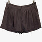 Kookai Essential Charcoal Silk Shorts Size 12 by SwapUp-Online Second Hand Store-Online Thrift Store