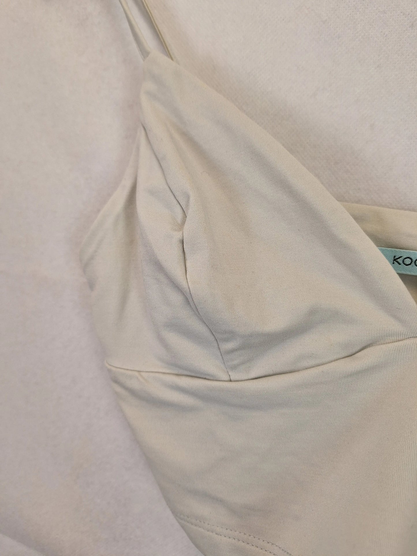 Kookai Grey Staple Bralette Top Size 10 by SwapUp-Online Second Hand Store-Online Thrift Store