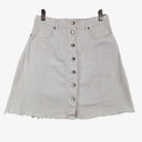 Kookai High Rise Button Up Denim Skirt Size 10 by SwapUp-Online Second Hand Store-Online Thrift Store