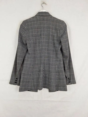Kookai Houndstooth Open Blazer Size 6 by SwapUp-Online Second Hand Store-Online Thrift Store