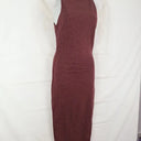 Kookai Maroon Column Wool Dress Size 6 by SwapUp-Online Second Hand Store-Online Thrift Store