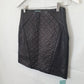 Kookai Quilted Mini Skirt Size 6 by SwapUp-Online Second Hand Store-Online Thrift Store