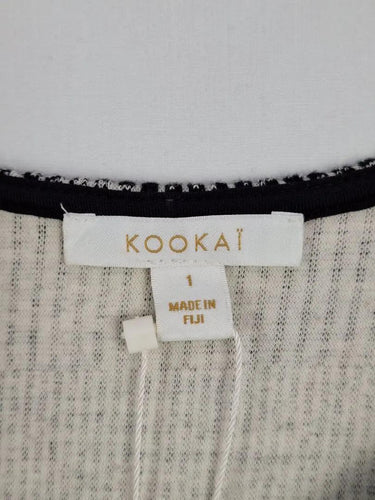 Kookai Smokey Ribbed Texture Midi Dress Size S by SwapUp-Online Second Hand Store-Online Thrift Store