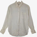 Kookai Staple Scooped Linen Shirt Size 8 by SwapUp-Online Second Hand Store-Online Thrift Store