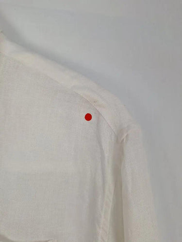 Kookai Staple Scooped Linen Shirt Size 8 by SwapUp-Online Second Hand Store-Online Thrift Store