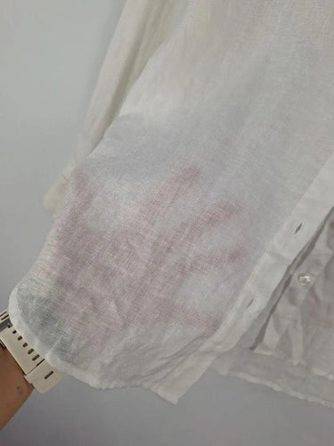 Kookai Staple Scooped Linen Shirt Size 8 by SwapUp-Online Second Hand Store-Online Thrift Store