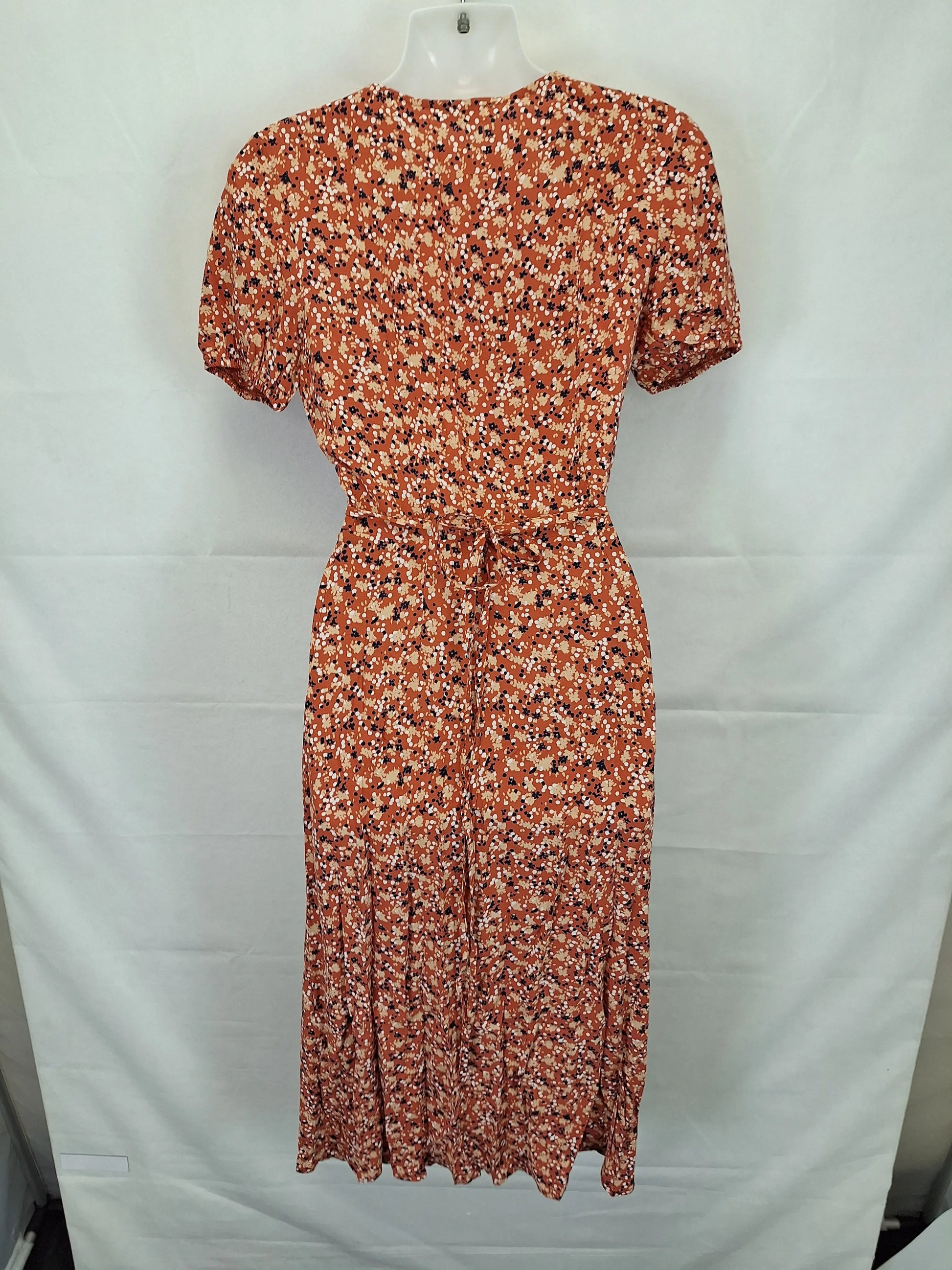 Kookai Tallis Wrap Midi Dress Size 6 by SwapUp-Online Second Hand Store-Online Thrift Store