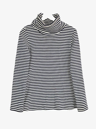 Kookai Turtle Neck Nautic Stripe Casual Top Size M by SwapUp-Online Second Hand Store-Online Thrift Store