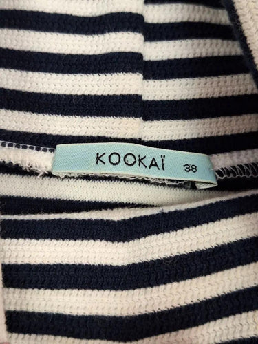 Kookai Turtle Neck Nautic Stripe Casual Top Size M by SwapUp-Online Second Hand Store-Online Thrift Store