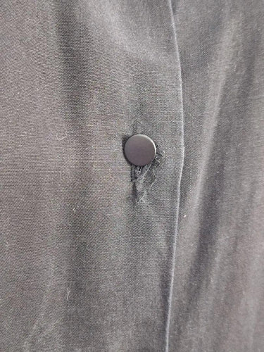 Kuwaii Relaxed Black Collared Jumpsuit Size 10 by SwapUp-Online Second Hand Store-Online Thrift Store