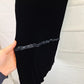 LK Bennett Velvet Stretch Embellished Midi Skirt Size 8 by SwapUp-Online Second Hand Store-Online Thrift Store