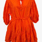 La Boheme Girls Tiered Broderie Resort Mini Dress Size M by SwapUp-Online Second Hand Store-Online Thrift Store