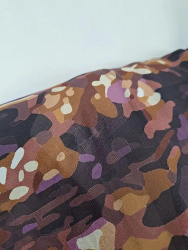 Laagam Abstract Purple Chest Cut Out Dress Size XL by SwapUp-Online Second Hand Store-Online Thrift Store