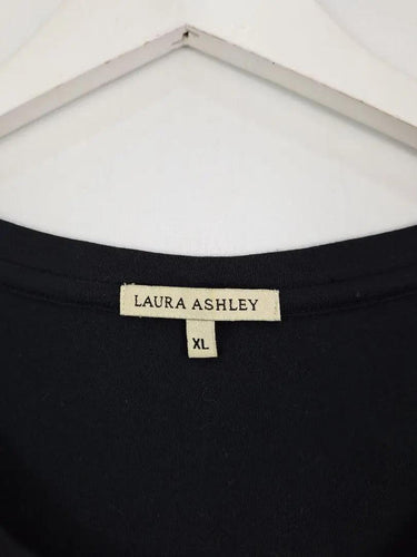 Laura Ashley Aysymetrical Frilled Dressy Top Size XL by SwapUp-Online Second Hand Store-Online Thrift Store