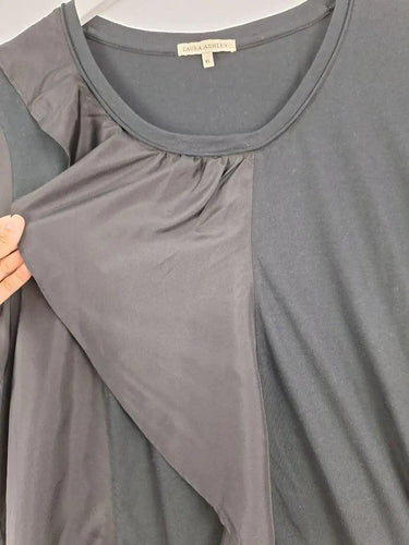 Laura Ashley Aysymetrical Frilled Dressy Top Size XL by SwapUp-Online Second Hand Store-Online Thrift Store