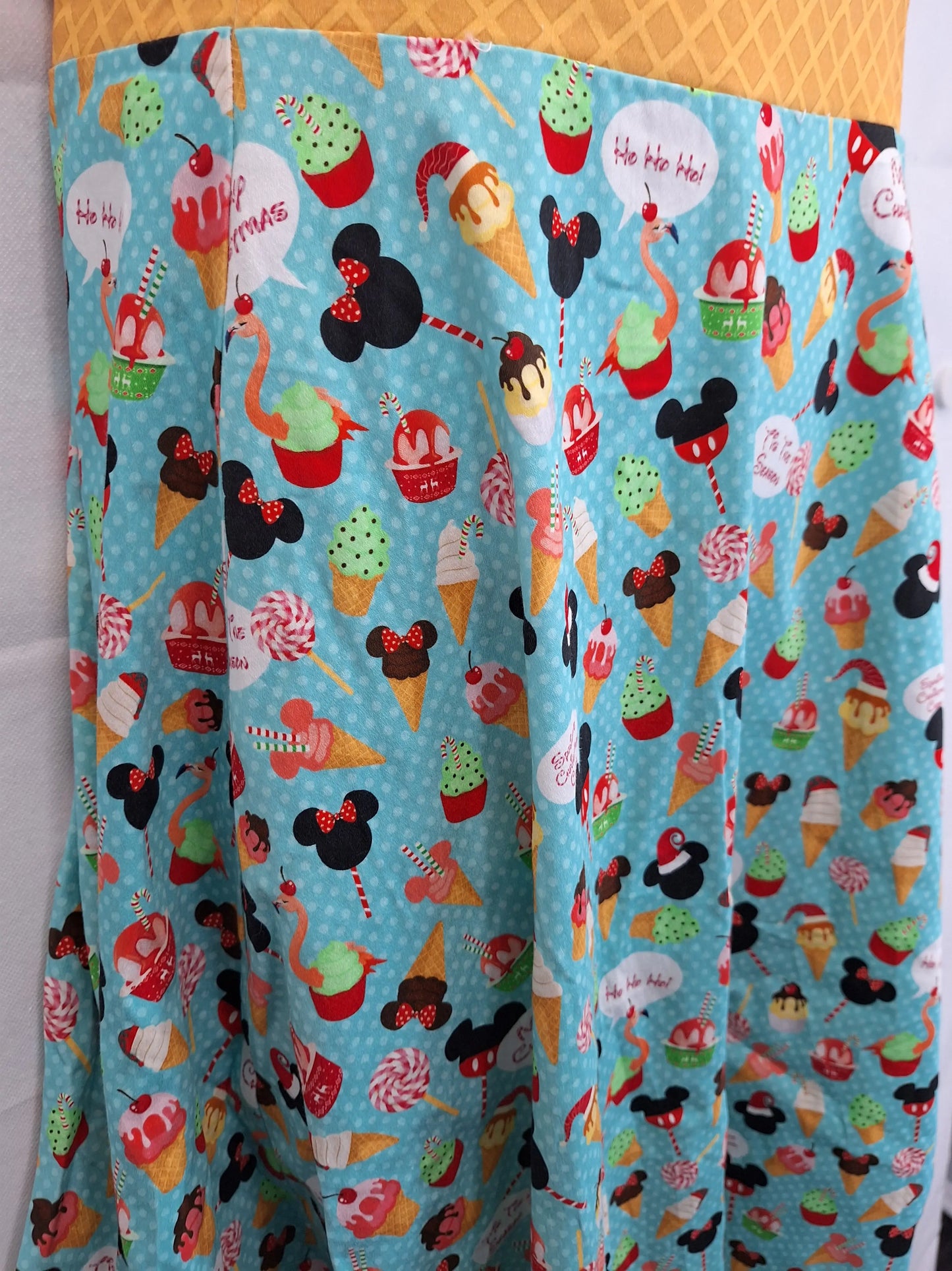 Laurina Jean Retro Icecream Sundress Midi Dress Size 26 Plus by SwapUp-Online Second Hand Store-Online Thrift Store