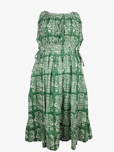 Lazybones Katy Flower Basket Midi Dress Size M by SwapUp-Online Second Hand Store-Online Thrift Store