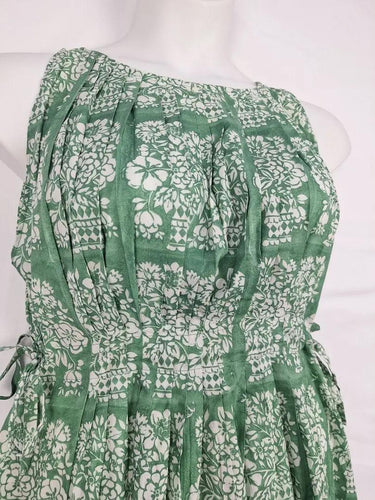 Lazybones Katy Flower Basket Midi Dress Size M by SwapUp-Online Second Hand Store-Online Thrift Store