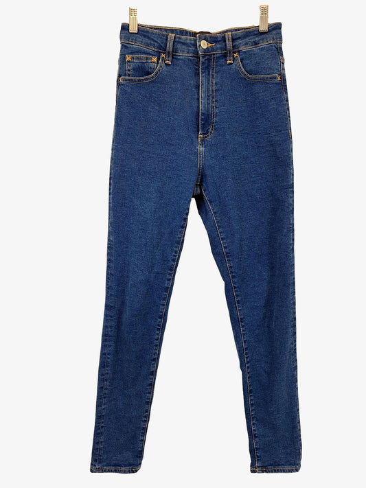 Lee High Licks Crop Denim Jeans Size 8 by SwapUp-Online Second Hand Store-Online Thrift Store