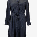 Lee Matthews Dainty Dotted Silk Midi Dress Size 14 by SwapUp-Online Second Hand Store-Online Thrift Store