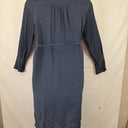 Lee Matthews Dainty Dotted Silk Midi Dress Size 14 by SwapUp-Online Second Hand Store-Online Thrift Store