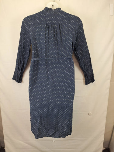 Lee Matthews Dainty Dotted Silk Midi Dress Size 14 by SwapUp-Online Second Hand Store-Online Thrift Store