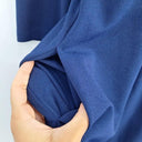 Leina Broughton Navy Blue V Neck Dress Size 12 by SwapUp-Online Second Hand Store-Online Thrift Store