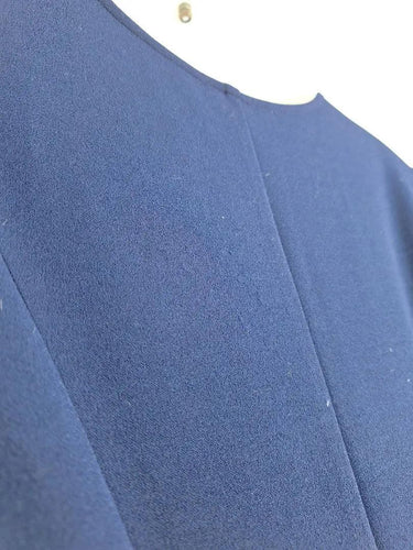 Leina Broughton Navy Blue V Neck Dress Size 12 by SwapUp-Online Second Hand Store-Online Thrift Store