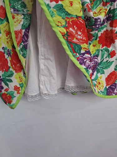 Lemonade on the Lawn Vintage Garden Afternoon Tea Dress Size 10 by SwapUp-Online Second Hand Store-Online Thrift Store