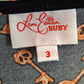 Leona Edmiston Clasic V-neck Key Midi Dress Size 14 by SwapUp-Online Second Hand Store-Online Thrift Store