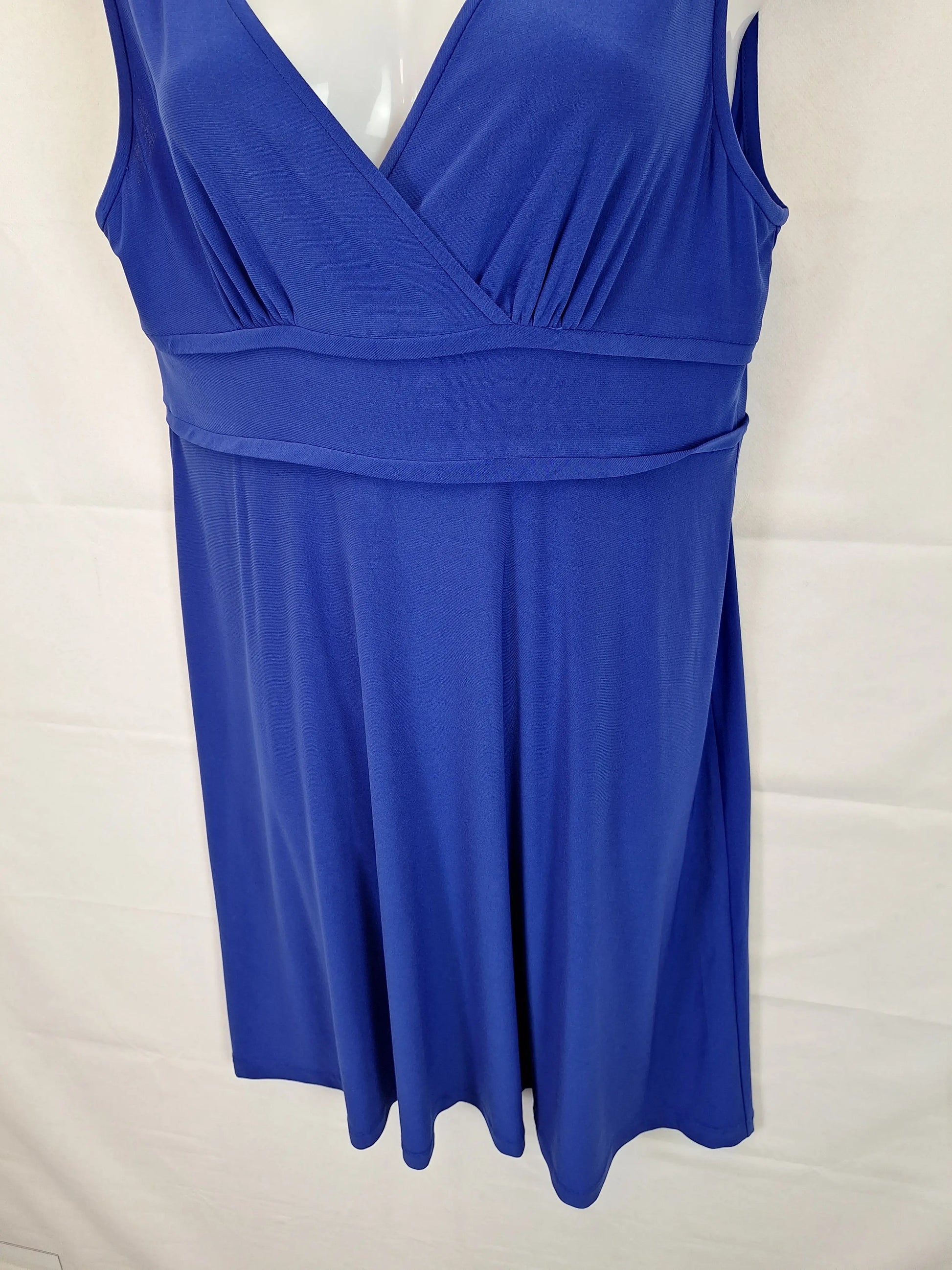 Leona Edmiston Cobalt Lindsey Midi Dress Size M by SwapUp-Online Second Hand Store-Online Thrift Store