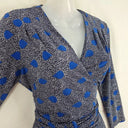 Leona Edmiston Essential Wrap Stretch Office Midi Dress Size 10 by SwapUp-Online Second Hand Store-Online Thrift Store