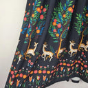 Leona Edmiston Flared Enchanted Forest Dress Size 14 by SwapUp-Online Second Hand Store-Online Thrift Store