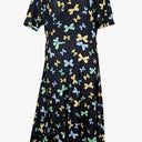 Leona Edmiston Funky Bow Tie Wrap Dress Size 20 by SwapUp-Online Second Hand Store-Online Thrift Store