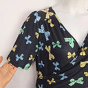 Leona Edmiston Funky Bow Tie Wrap Dress Size 20 by SwapUp-Online Second Hand Store-Online Thrift Store