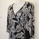 Leona Edmiston Pottery Print Wrap Midi Dress Size XS by SwapUp-Online Second Hand Store-Online Thrift Store