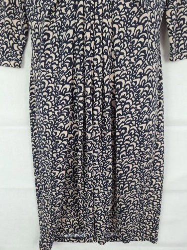 Leona Edmiston Stretchy Gathered Midi Dress Size 10 by SwapUp-Online Second Hand Store-Online Thrift Store