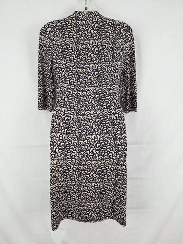 Leona Edmiston Stretchy Gathered Midi Dress Size 10 by SwapUp-Online Second Hand Store-Online Thrift Store