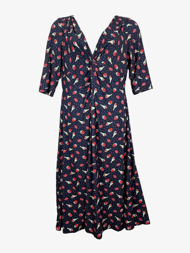 Leona Edmiston Sweet & Kiss Maxi Dress Size 16 by SwapUp-Online Second Hand Store-Online Thrift Store