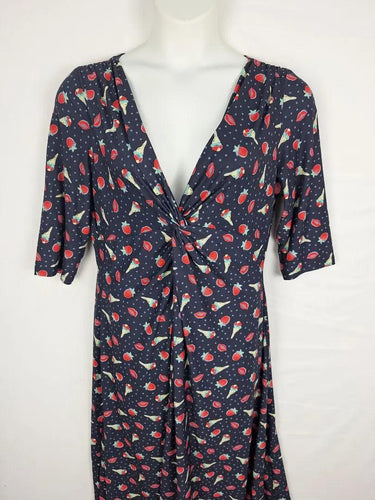 Leona Edmiston Sweet & Kiss Maxi Dress Size 16 by SwapUp-Online Second Hand Store-Online Thrift Store