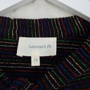 Leonard St Rainbow Shimmer Puff Sleeve Top Size 12 by SwapUp-Online Second Hand Store-Online Thrift Store
