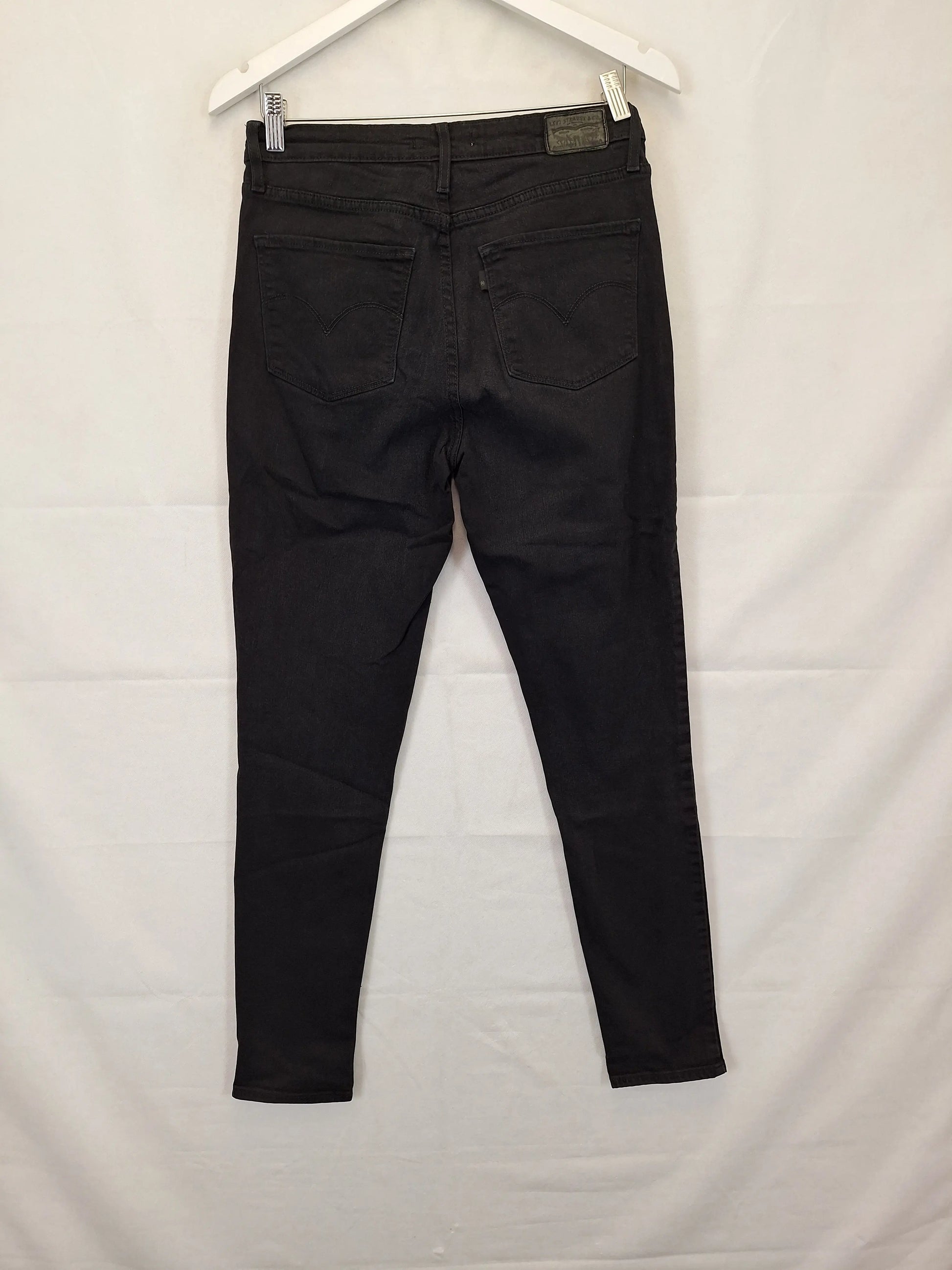 Levi's 721 High Rise Skinny Black Jeans Size M by SwapUp-Online Second Hand Store-Online Thrift Store