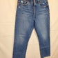 Levi's Distressed Mid Wash Straight Leg Jeans Size L by SwapUp-Online Second Hand Store-Online Thrift Store