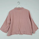 Linen & Lime Dusty Rose Boxy Linen Shirt Size M by SwapUp-Online Second Hand Store-Online Thrift Store